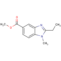 CAS:1565845-65-9 | OR310368 | Methyl 2-ethyl-1-methyl-1H-1,3-benzodiazole-5-carboxylate