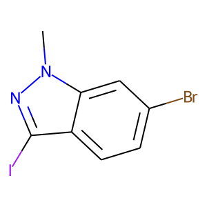 CAS: 1260741-78-3 | OR31040 | 6-Bromo-3-iodo-1-methyl-1H-indazole