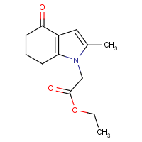 CAS: 1260673-29-7 | OR310418 | Ethyl 2-(2-methyl-4-oxo-4,5,6,7-tetrahydro-1H-indol-1-yl)acetate