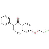 CAS: 103628-22-4 | OR310428 | 1-[4-(2-Chloroethoxy)phenyl]-2-phenylbutan-1-one