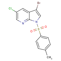 CAS:866546-10-3 | OR310432 | 3-Bromo-5-chloro-1-(toluene-4-sulphonyl)-7-azaindole