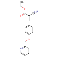 CAS: 1565822-18-5 | OR310436 | Ethyl-2-cyano-3-[4-(pyridin-2-ylmethoxy)phenyl]prop-2-enoate