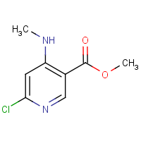 CAS:1404095-41-5 | OR310444 | Methyl 6-chloro-4-(methylamino)pyridine-3-carboxylate