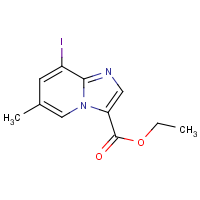 CAS: 1565827-85-1 | OR310445 | Ethyl 8-iodo-6-methylimidazo[1,2-a]pyridine-3-carboxylate