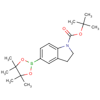 CAS: 837392-67-3 | OR310450 | tert-Butyl 5-(tetramethyl-1,3,2-dioxaborolan-2-yl)-2,3-dihydro-1H-indole-1-carboxylate