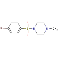 CAS: 837-12-7 | OR310452 | 1-[(4-Bromobenzene)sulfonyl]-4-methylpiperazine