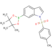 CAS:1197026-60-0 | OR310458 | 1-[(4-Methylbenzene)sulfonyl]-6-(tetramethyl-1,3,2-dioxaborolan-2-yl)-1H-indole