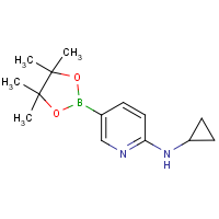 CAS: 2096334-77-7 | OR310459 | N-Cyclopropyl-5-(tetramethyl-1,3,2-dioxaborolan-2-yl)pyridin-2-amine