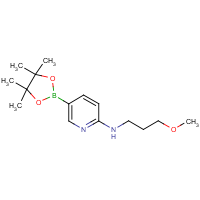 CAS:  | OR310480 | N-(3-Methoxypropyl)-5-(tetramethyl-1,3,2-dioxaborolan-2-yl)pyridin-2-amine