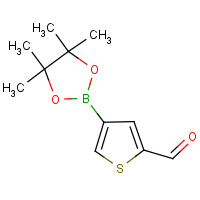 CAS: 881381-12-0 | OR310486 | 4-(Tetramethyl-1,3,2-dioxaborolan-2-yl)thiophene-2-carbaldehyde