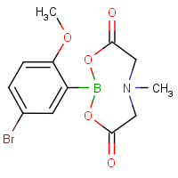 CAS: 1287221-38-8 | OR310494 | 2-(5-Bromo-2-methoxyphenyl)-6-methyl-1,3,6,2-dioxazaborocane-4,8-dione