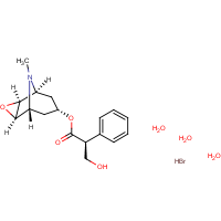 CAS:114-49-8 | OR310495 | (1S,2R)-9-Methyl-3-oxa-9- azatricyclo[3.3.1.02,4]nonan-7-yl (2S)-3-hydroxy-2-phenylpropanoate trihydrate hydrobromide