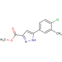 CAS: 192702-05-9 | OR310528 | Methyl 5-(4-chloro-3-methylphenyl)-1H-pyrazole-3-carboxylate