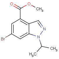 CAS: 1346702-52-0 | OR310529 | Methyl 6-bromo-1-(propan-2-yl)-1H-indazole-4-carboxylate