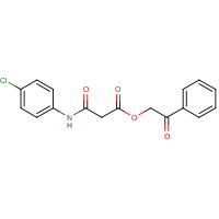 CAS: 1582770-07-7 | OR310556 | 2-Oxo-2-phenylethyl 2-[(4-chlorophenyl)carbamoyl]acetate