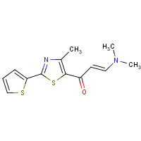 CAS: 263148-02-3 | OR310562 | (2E)-3-(Dimethylamino)-1-[4-methyl-2-(thiophen-2-yl)-1,3-thiazol-5-yl]prop-2-en-1-one