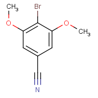 CAS:125790-66-1 | OR31057 | 4-Bromo-3,5-dimethoxybenzonitrile