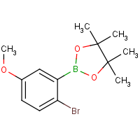 CAS: 1256781-58-4 | OR310574 | 2-(2-Bromo-5-methoxyphenyl)-4,4,5,5-tetramethyl-1,3,2-dioxaborolane