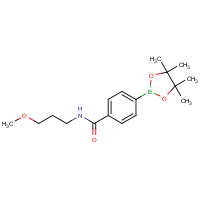 CAS:1509932-25-5 | OR310589 | N-(3-Methoxypropyl)-4-(tetramethyl-1,3,2-dioxaborolan-2-yl)benzamide