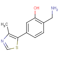 CAS:1448190-11-1 | OR31059 | 2-(Aminomethyl)-5-(4-methyl-1,3-thiazol-5-yl)phenol