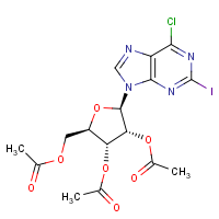 CAS:5987-76-8 | OR310612 | 6-Chloro-2-iodo-9-(2',3',5'-tri-O-Acetyl-Beta-D-Ribofuranosyl)purine