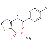 CAS: 355384-02-0 | OR310621 | Methyl 3-[(4-bromobenzene)amido]thiophene-2-carboxylate