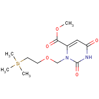 CAS:1610377-18-8 | OR310662 | Methyl 2,6-dioxo-3-{[2-(trimethylsilyl)ethoxy]methyl}-1,2,3,6-tetrahydropyrimidine-4-carboxylate