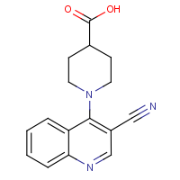 CAS: 1156272-06-8 | OR310669 | 1-(3-Cyanoquinolin-4-yl)piperidine-4-carboxylic acid