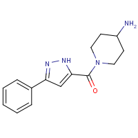 CAS: 1607174-15-1 | OR310674 | 1-[(3-Phenyl-1H-pyrazol-5-yl)carbonyl]piperidin-4-amine