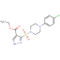CAS: 1261016-92-5 | OR310690 | Ethyl 3-{[4-(4-chlorophenyl)piperazin-1-yl]sulfonyl}-1H-pyrazole-4-carboxylate
