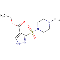 CAS: 1106908-85-3 | OR310693 | Ethyl 3-[(4-methylpiperazin-1-yl)sulfonyl]-1H-pyrazole-4-carboxylate