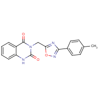 CAS:1223889-81-3 | OR310696 | 3-{[3-(4-Methylphenyl)-1,2,4-oxadiazol-5-yl]methyl}quinazoline-2,4(1H,3H)-dione