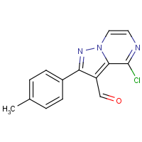 CAS: 1610377-21-3 | OR310701 | 4-Chloro-2-(4-methylphenyl)pyrazolo[1,5-a]pyrazine-3-carbaldehyde