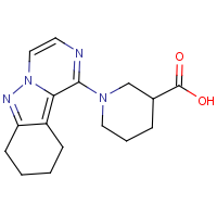 CAS: 1610377-00-8 | OR310702 | 1-(7,8,9,10-Tetrahydropyrazino[1,2-b]indazol-1-yl)piperidine-3-carboxylic acid