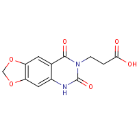 CAS: 892293-07-1 | OR310723 | 3-(6,8-Dioxo-5,8-dihydro[1,3]dioxolo[4,5-g]quinazolin-7(6H)-yl)propanoic acid