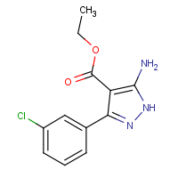 CAS:  | OR310724 | Ethyl 5-amino-3-(3-chlorophenyl)-1H-pyrazole-4-carboxylate