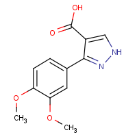 CAS: 879996-77-7 | OR310727 | 3-(3,4-Dimethoxyphenyl)-1H-pyrazole-4-carboxylic acid