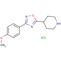 CAS: 1706460-91-4 | OR310734 | 4-[3-(4-Methoxyphenyl)-1,2,4-oxadiazol-5-yl]piperidine hydrochloride