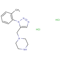 CAS: 1610377-13-3 | OR310737 | 1-{[1-(2-Methylphenyl)-1H-1,2,3-triazol-5-yl]methyl}piperazine dihydrochloride