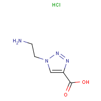 CAS: 1232979-67-7 | OR310742 | 1-(2-Aminoethyl)-1H-1,2,3-triazole-4-carboxylic acid hydrochloride