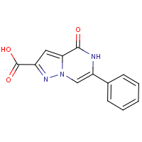 CAS: 1443978-16-2 | OR310743 | 4-Oxo-6-phenyl-4,5-dihydropyrazolo[1,5-a]pyrazine-2-carboxylic acid