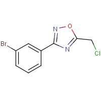 CAS: 848316-20-1 | OR310755 | 3-(3-Bromophenyl)-5-(chloromethyl)-1,2,4-oxadiazole