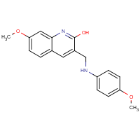 CAS: 335222-91-8 | OR310769 | 7-Methoxy-3-{[(4-methoxyphenyl)amino]methyl}quinolin-2(1H)-one