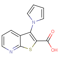 CAS: 1242874-27-6 | OR310782 | 3-(1H-Pyrrol-1-yl)thieno[2,3-b]pyridine-2-carboxylic acid