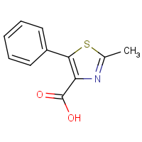 CAS: 13743-09-4 | OR310797 | 2-Methyl-5-phenyl-1,3-thiazole-4-carboxylic acid