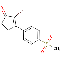 CAS: 190966-44-0 | OR310817 | 2-Bromo-3-(4-methanesulfonylphenyl)cyclopent-2-en-1-one