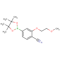 CAS:  | OR310854 | 2-(2-Methoxyethoxy)-4-(tetramethyl-1,3,2-dioxaborolan-2-yl)benzonitrile