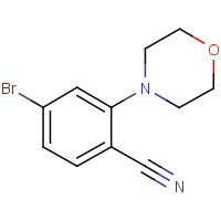 CAS: 1260762-06-8 | OR310856 | 4-Bromo-2-(morpholin-4-yl)benzonitrile