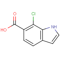 CAS: 1055320-72-3 | OR310889 | 7-Chloro-1H-indole-6-carboxylic acid