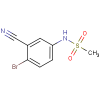 CAS: 1206776-43-3 | OR310907 | N-(4-Bromo-3-cyanophenyl)methanesulfonamide
